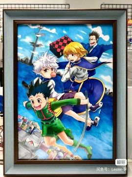 Lester's HUNTER×HUNTER Family Portrait Hand drawing with marker
